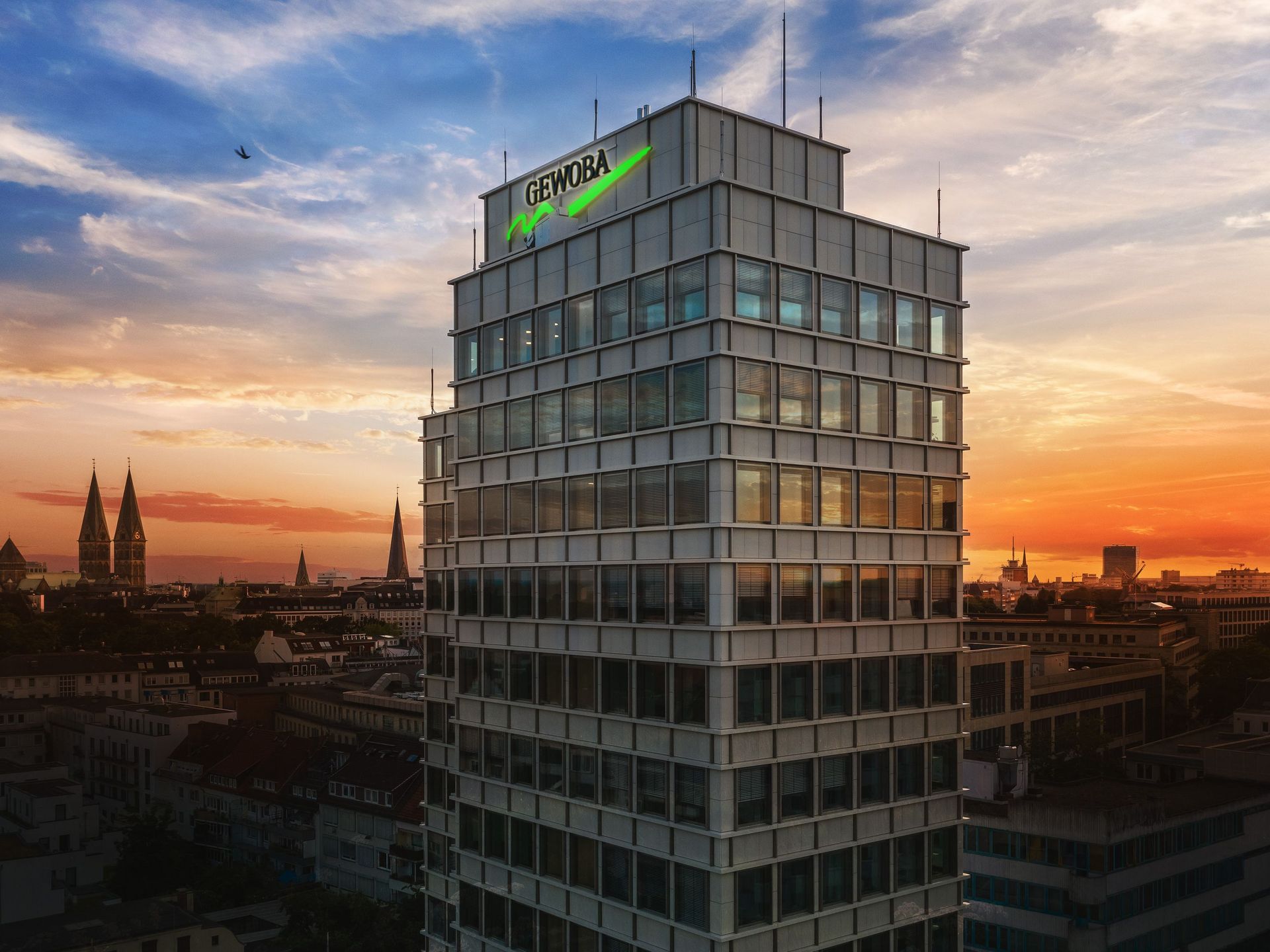 GEWOBA Hochhaus in Bremen