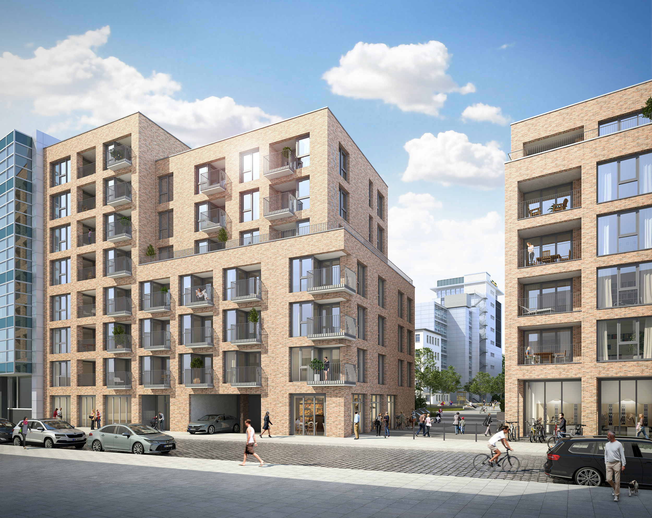 GEWOBA Neubau Weserhöfe, Bremen, Alte Neustadt